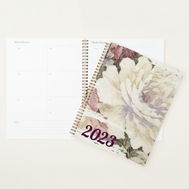 Retro Rose Upholstery Design Planner (Display)