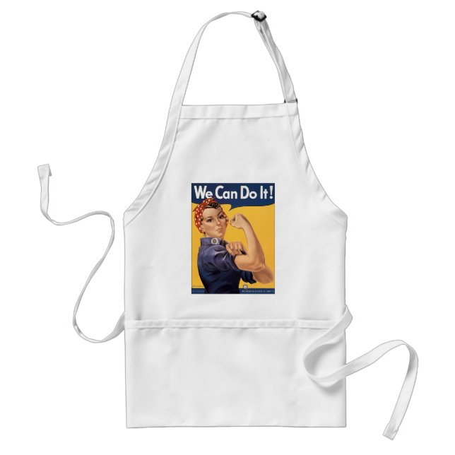 Retro Rosie We Can Do It Standard Apron (Front)