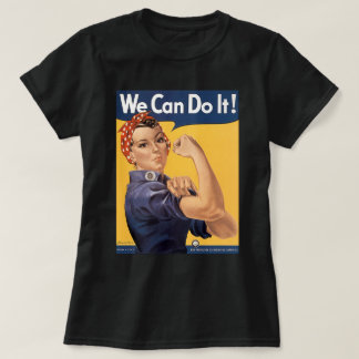 Retro Rosie We Can Do It T-Shirt