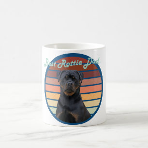 Retro Rottweiler Coffee Mug