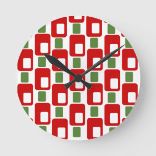 Retro Round Clock