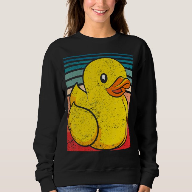 Retro Rubber Duck Sweatshirt (Front)
