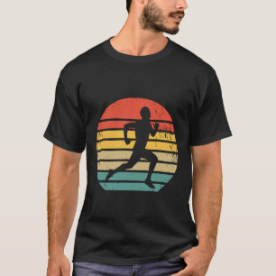 Retro Running Gift I Vintage Jogging Runner 0cqNw T-Shirt