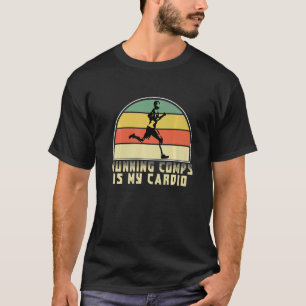 Retro Running Is My Cardio Marathoner Marathon Run T-Shirt