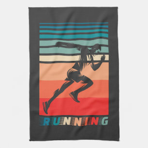 Retro – Running Tea Towel