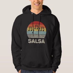 Retro Salsa Dancing Salsa Dancer Gift Latin Dancin Hoodie