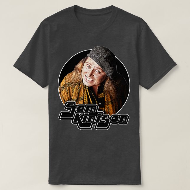Retro Sam Kinison Smile Tribute T-Shirt (Design Front)