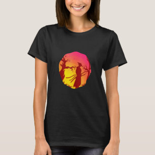 Retro Samurai Japan Ninja Sinobi Swords Katana Ken T-Shirt