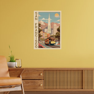Retro San Francisco Poster