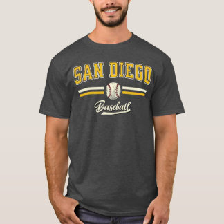 Retro SanDiego Game Days Baseball Vintage For Men  T-Shirt