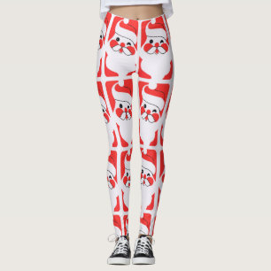 Retro Santa Claus Leggings