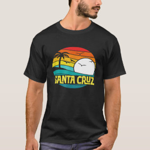 Retro Santa Cruz Sun Surf 80s Graphic T-Shirt