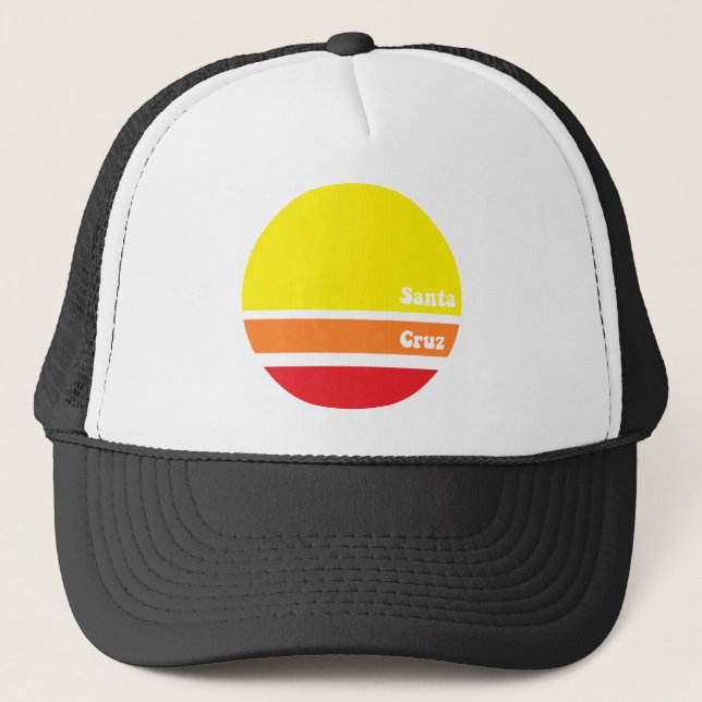 Retro Santa Cruz Trucker Hat (Front)