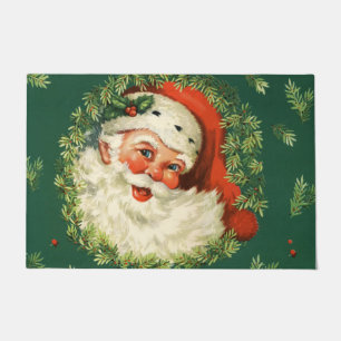 Retro Santa Doormat