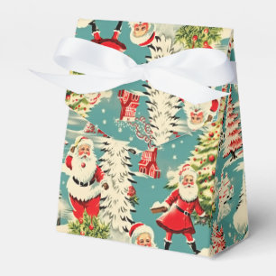 Retro Santa Wonderland 2 Favour Box