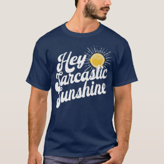 Retro Sarcastic Sunshine Vintage Humour Art T-Shirt