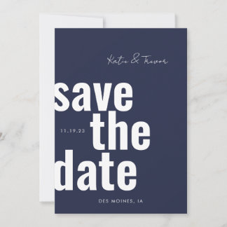 Retro Save the Dates Save The Date