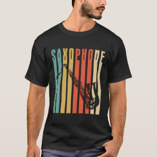 Retro Saxophone T-Shirt