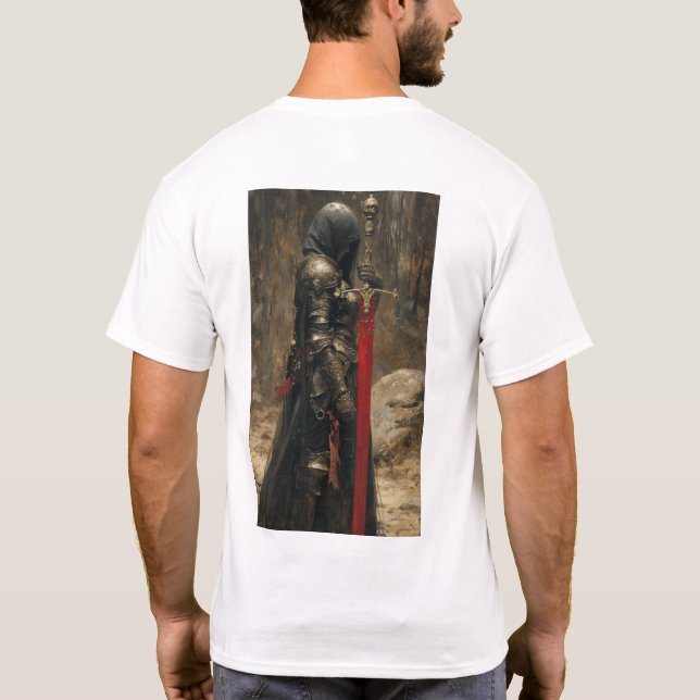 Retro Sci-Fi Art T-Shirt Featuring Rockwell, Phili (Back)