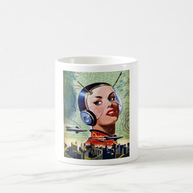 Retro Science Fiction Mug (Center)