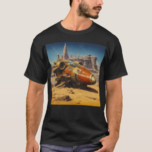 Retro Science Fiction Scene T-Shirt
