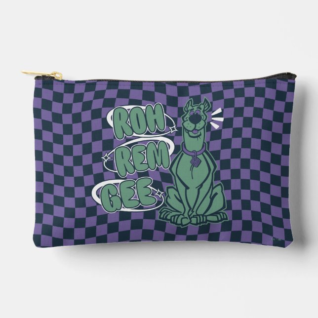 Retro Scooby "OMG" Accessory Pouch (Front)