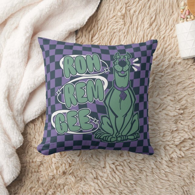 Retro Scooby "OMG" Cushion (Blanket)