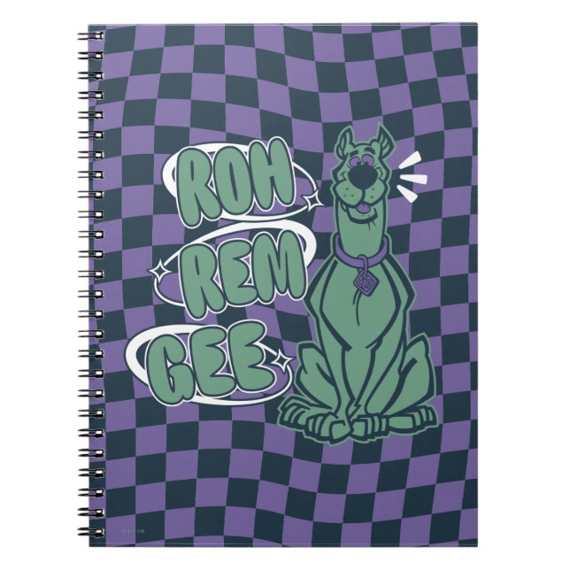Retro Scooby "OMG" Notebook (Front)