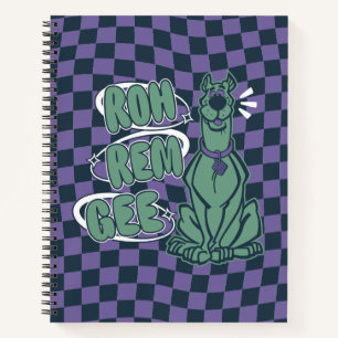 Retro Scooby "OMG" Notebook