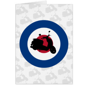 Retro Scooter Card