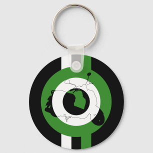 Retro Scooter Mod Keychain