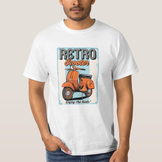 Retro Scooter T-Shirt (Front)