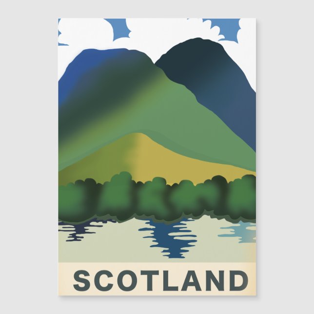Retro Scotland vacation art (Front)