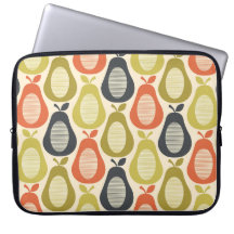 Retro Scribble Pears Pattern