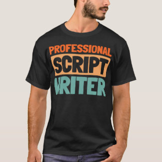 Retro Scriptwriter Opera Musical Theatre Vintage L T-Shirt
