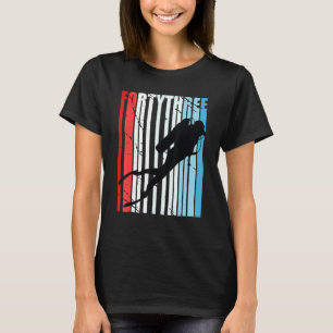 Retro Scuba Diving 43rd Birthday Deep Sea Diver Wo T-Shirt