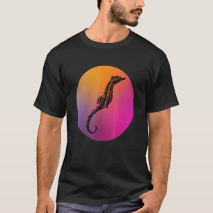 Retro Sea Horse Creature Ocean Animal For Men Wome T-Shirt