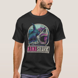 Retro Sea Monster Mummy Gift Whale Animal Family M T-Shirt