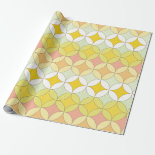 Retro seamless pattern. Disco style. Wrapping Paper