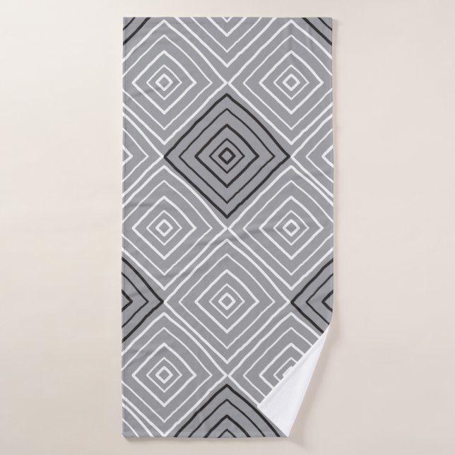 Retro seamless pattern, rug, carpet  bath towel (Bath Towel)