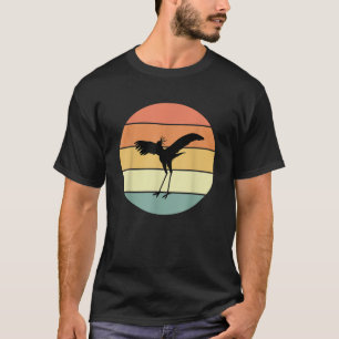 Retro Secretary Bird Apparel Birds Love Birding T T-Shirt