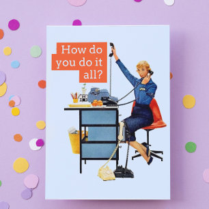 Retro Secretary Professional 