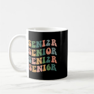 Retro Senior 2026 Cl Of 2026 Highschool Graduation Coffee Mug