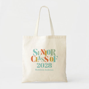 Retro Senior Class of Graduation  Tote Bag