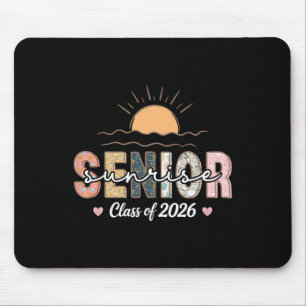 Retro Senior Sunrise 2026 Seniors Of Cl Graduation Mouse Pad