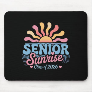 Retro Senior Sunrise 2026 Seniors Of Cl Graduation Mouse Pad