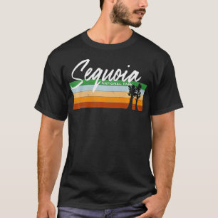 Retro Sequoia National Park California CA Premium T-Shirt