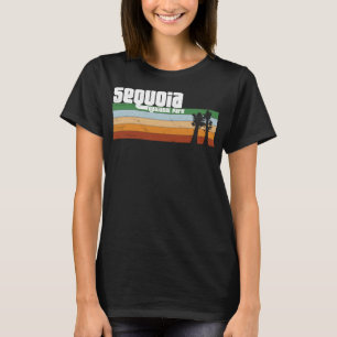 Retro Sequoia National Park California CA T-Shirt