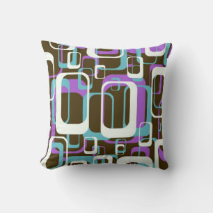 Retro Shapes American Mojo Pillow