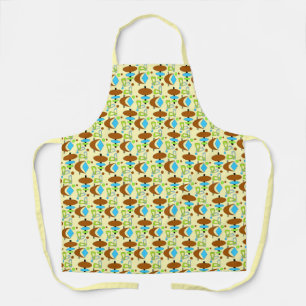 Retro Shapes Apron